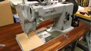 Adler 167 Forward amp Reverse Stitch Length Adjustment [upl. by Nollat]