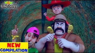 Chacha Bhatija  New Compilation  132  Cartoons For Kids  Hindi Cartoons  spot [upl. by Ayalat]