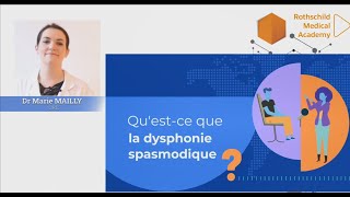 La dysphonie spasmodique et linjection de toxine botulique [upl. by Zullo918]