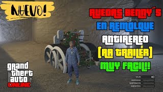 PATCHED Como MODEAR el Remolque AntiAereo muy facil GTA V ONLINE [upl. by Asiaj919]