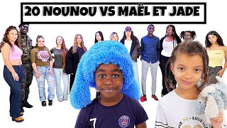 20 NOUNOU VS 2 ENFANTS  MAEL ET JADE [upl. by Harrod]