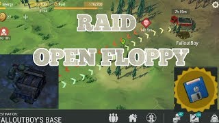 Raid player FalloutBoy with good loot open floppy last day on earth survival 183 [upl. by Brightman]