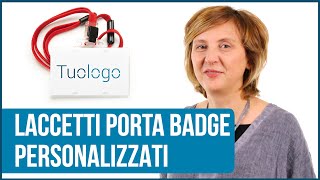 Gadget Aziendali Laccetti porta badge personalizzati Come sceglierli [upl. by Nwahshar]