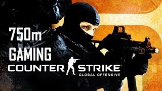 Counter Strike Global Offensive GameplayBenchmark Nvidia GT750M [upl. by Krenn]