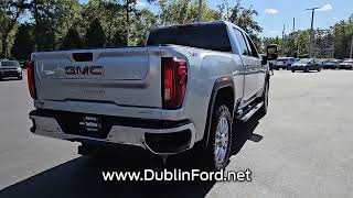 SOLD  USED 2023 GMC SIERRA 2500 4WD CREW CAB 159quot SLT at Dublin Ford Lincoln USED T2526A [upl. by Atsocal]