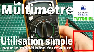 LE MULTIMETRE  TUTORIEL UTILISATION SIMPLE [upl. by Zaremski]