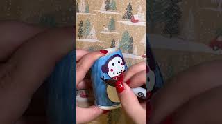 Mess Free Easy Snowman lamps preschoolcrafts christmascrafts funcraftsathome [upl. by Malha775]