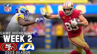 San Francisco 49ers vs Los Angeles Rams  2023 Week 2 Game Highlights [upl. by Fayre]