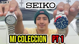 MI COLECCION DE RELOJES JAPONESES SEIKO pt1  Epw 7 [upl. by Anelleh710]