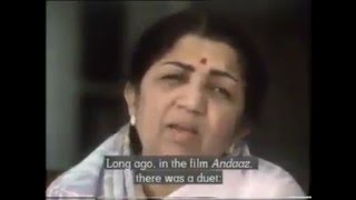 Lata Ji Talks About Mohammed Rafi Sahab [upl. by Enyal836]