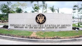 EMBAJADA DE LOS ESTADOS UNIDOS EN REPUBLICA DOMINICANA [upl. by Htennek]