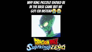 Sparking Zero Should Have King Piccolo Over Cui sparkingzero dragonball anime [upl. by Naliorf]