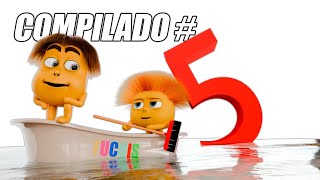 LOS FUCHIS COMPILACIÓN  8 VIDEOS en 1 CORTOS ANIMADOS en 3D PARTE 5 [upl. by Seugram]