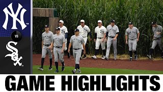 Yankees vs White Sox Field of Dreams Game Highlights 81221  MLB Highlights [upl. by Roice]