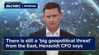 There is still a big geopolitical threat from the East Hensoldt CFO says [upl. by Gabler]