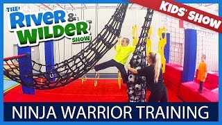 NINJA WARRIOR TRAINING FOR KIDS  KIDS TV [upl. by Ronnie78]