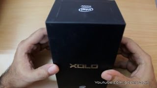 Lava Xolo Unboxing first Android phone with intel processor [upl. by Ifok]