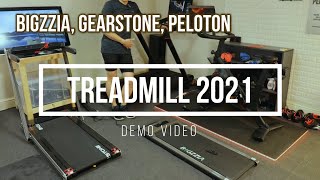 Bigzzia Gearstone Peloton Treadmill quick demo by Benson Chik from budget to expensive 2021 [upl. by Akalam]