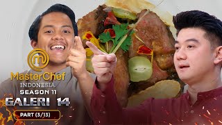 NYARIS SEMPURNA Chef Arnold Kagum Dengan Masakan Kiki  Galeri 14 313  MASTERCHEF INDONESIA [upl. by Enileuqcaj]