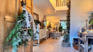 ENTRYWAY Christmas Decorating Ideas  HALLWAY amp PORCH DECOR  Christmas Decorating Ep3 [upl. by Keyek]