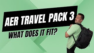 Aer Travel Pack 3  Packing Video [upl. by Araht]