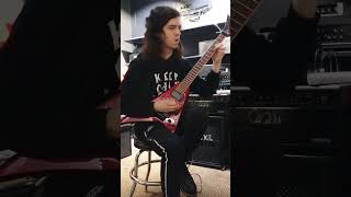 Jackson RRX24 Red Sound Test Metal riffs and solos [upl. by Van654]