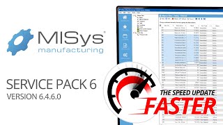 Introducing quotThe Speed Updatequot  MISys Manufacturing Service Pack 6 [upl. by Eciral]