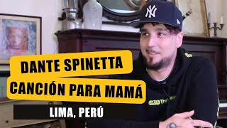 DANTE SPINETTA LA CANCIÓN QUE NO PUEDE TOCAR EN VIVO [upl. by Hamfurd190]