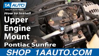 How to Replace Engine Mount 9502 Pontiac Sunfire [upl. by Gilmore]