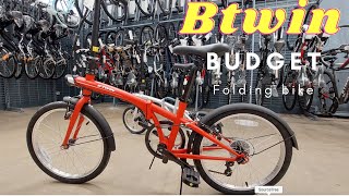 Budget Folding Bike  20 inch Btwin Folding bike  Decathlon Philippines [upl. by Harlen]