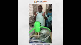 Almonard Fan 24quot  Kodungaiyur Chennai  Customer Testimonial [upl. by Salohci]