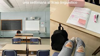 una settimana scolastica al liceo linguistico [upl. by Eenehs]