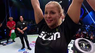 Sheena quotThe Hungarian Hurricanequot Bathory vs Jackie quotThe Hybridquot Cataline  Power Slap 6 CoMain [upl. by Aisiat]