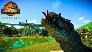 2 Tarbosaurus amp 2 Tyrannosaurus Rex Breakout amp Fight Jurassic World Evolution Mods 4K 60FPS [upl. by Leirea]