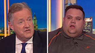 quotYoure Glorifying Obesityquot Piers Morgan Interviews TikTok Fat Influencer [upl. by Boser]