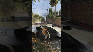 Coche vs Granada en Todos los GTA 🚗💣 [upl. by Znerol]