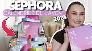 CALENDRIER DE LAVENT SEPHORA COLLECTION 2024  ON OUVRE TOUT [upl. by Noak]