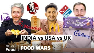 India Food Wars All Episodes Mega Marathon  India vs US vs UK  Food Wars  Insider Food [upl. by Pappas630]