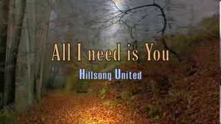 All I Need Is You  Hillsong United  with Lyrics [upl. by Louls]