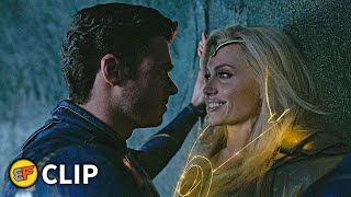 Eternals vs Ikaris  Final Fight Scene Part 1  Eternals 2021 IMAX Movie Clip HD 4K [upl. by Karlen]