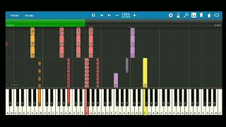 Gloryhammer  Hootsforce TEMPO 185  TONO Cm  PIANO TUTORIAL [upl. by Beacham77]