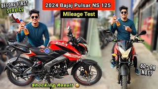 2024 Bajaj Pulsar NS 125 E20 Mileage Test  Shocking Result 😱  Pulsar NS 125 Mileage  In City [upl. by Eelarak131]