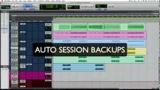 How To Pro Tools  Auto Session Backup  Mixstudioscom [upl. by Starlene]