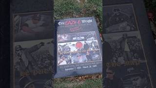 Eazy E  grave site Rose Hills Cemetery like comment share SUBSCRIBE nwa [upl. by Morrison326]