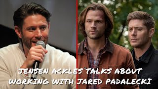 Jensen Ackles talks about working with Jared Padalecki [upl. by Noroj]