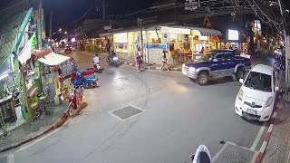 🔴 Piri Piri Mediterranean Bar amp Grill  Lamai  Koh Samui  Thailand  Live Street Webcam  1440p [upl. by Ainivad469]