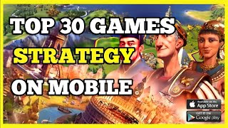 Best 30 Strategy Games for Mobile  Game 22 Will Surprise You  Part 1 [upl. by Mudenihc506]