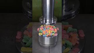 Compilation Of Best Candy Crushes With Hydraulic Press hydraulicpress crushing satisfying [upl. by Ellimac]