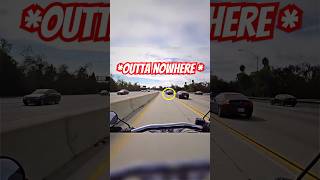 Car Causes Biker To Crash shorts [upl. by Quenby817]