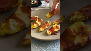 Prosciutto Wrapped Stuffed Pepperoncinis [upl. by Fawne816]